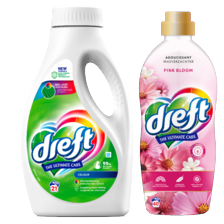 Alle Dreft wasmiddel of wasverzachter